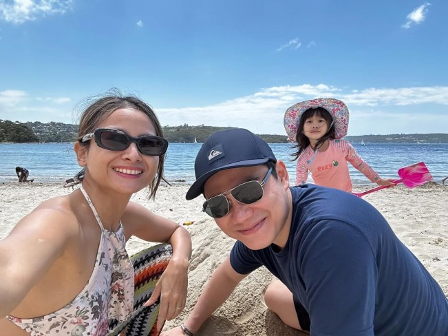 Acha Septriasa, Vicky Kharisma, dan Brie. (Instagram @septriasaacha)